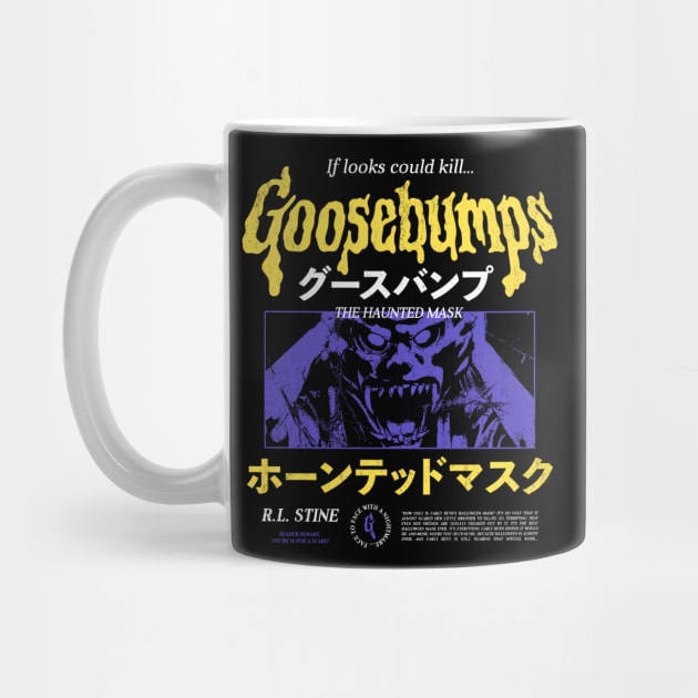 Goosebumps - Haunted Mask by Tee Cult